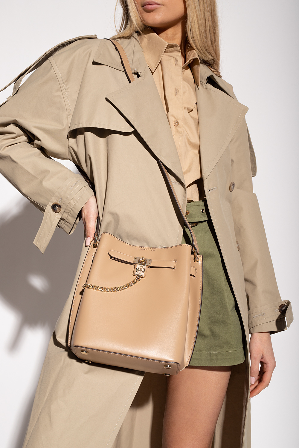 Michael kors shop hamilton beige